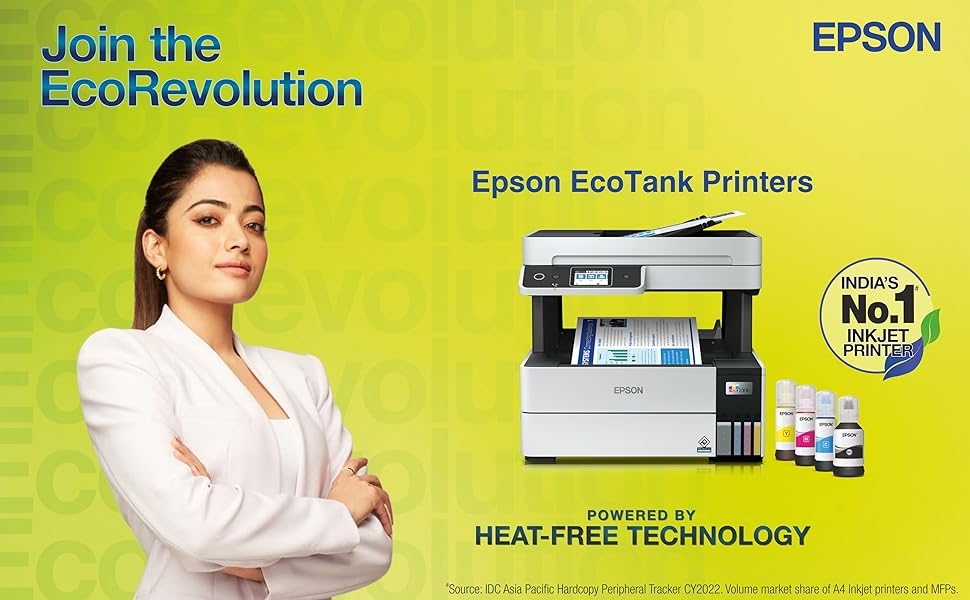 Rashmika Mandanna Epson for Business Printing