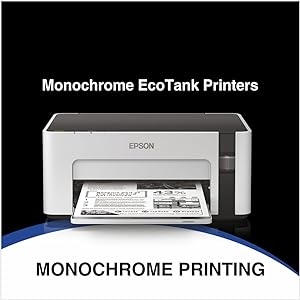 Epson M1120 Black & White InkTank Printer for Office